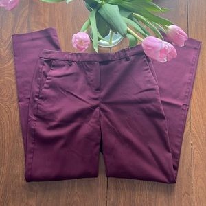 Maroon top shop dress pants